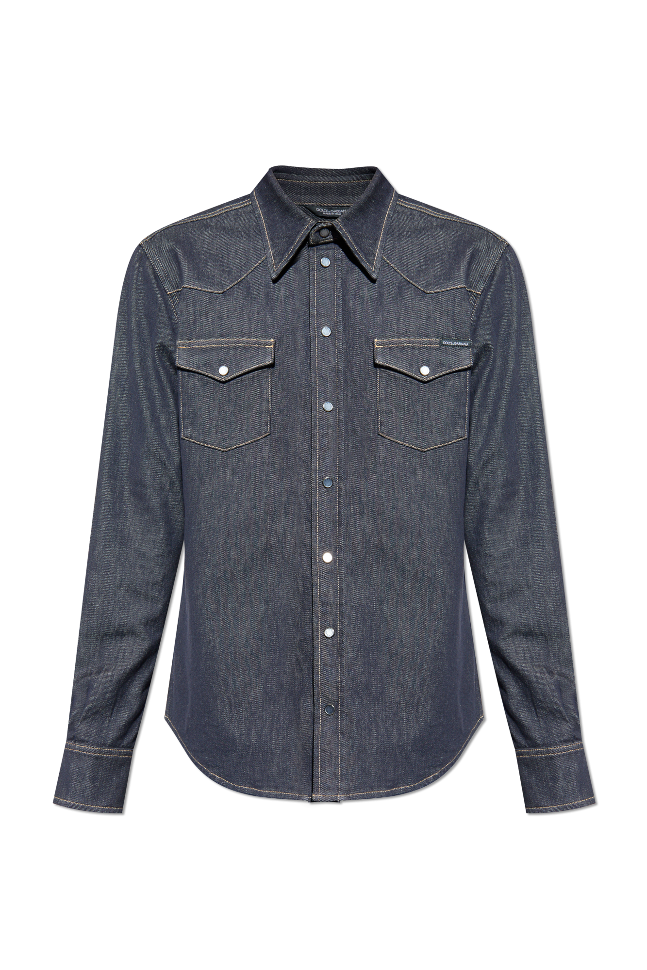 Navy blue Denim shirt Dolce & Gabbana - Vitkac AS